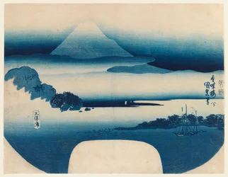 Vista del Fuji dalla Baia di Miho, maggio 1830